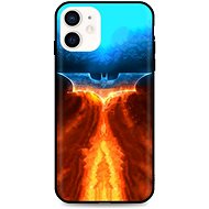 TopQ iPhone 12 mini silicone Fiery Batman 53293 - Phone Cover