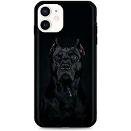 TopQ iPhone 12 mini silicone Dark Pitbull 53318 - Phone Cover