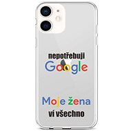 TopQ iPhone 12 mini silicone Google 53257 - Phone Cover