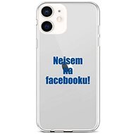 TopQ iPhone 12 mini silicone I'm not on Facebook 53253 - Phone Cover