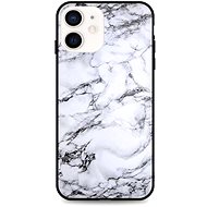 TopQ LUXURY iPhone 12 mini solid Marble White 53393 - Phone Cover