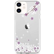 TopQ iPhone 12 mini silicone Sakura flowers 53461 - Phone Cover