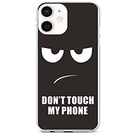 TopQ iPhone 12 mini silicone Don't Touch 53457 - Phone Cover