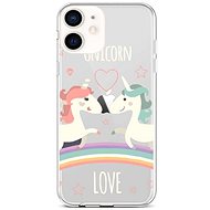 TopQ iPhone 12 mini silicone Unicorn Love 53456 - Phone Cover