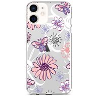 TopQ iPhone 12 mini silicone Flowers 53455 - Phone Cover