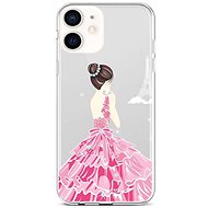 TopQ iPhone 12 mini silicone Pink Princess 53453 - Phone Cover