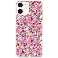 TopQ iPhone 12 mini silicone Pink Bunnies 53446 - Phone Cover