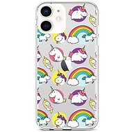 TopQ iPhone 12 mini silicone Chunky Unicorns 53442 - Phone Cover