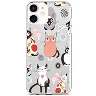 TopQ iPhone 12 mini silicone Cats 2 53440 - Phone Cover