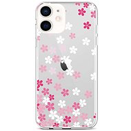TopQ iPhone 12 mini silicone Pink Blossom 53435 - Phone Cover