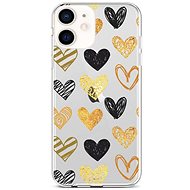 TopQ iPhone 12 mini silicone Heart 53434 - Phone Cover