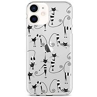 TopQ iPhone 12 mini silicone Cats 1 53425 - Phone Cover