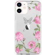 TopQ iPhone 12 mini silicone Peonies 53423 - Phone Cover