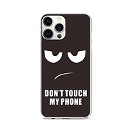 TopQ iPhone 12 Pro Max silicone Don't Touch 53590 - Phone Cover