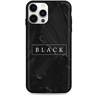 TopQ LUXURY iPhone 12 Pro Max Hard Black 53574 - Phone Cover