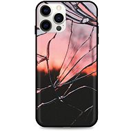 TopQ LUXURY iPhone 12 Pro Max Hard Pink Broken 53573 - Phone Cover