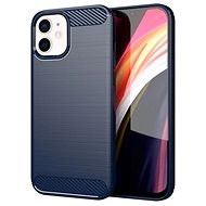 TopQ iPhone 12 mini silicone blue 53729 - Phone Cover