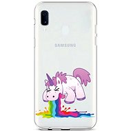 TopQ Samsung A20e silicone Rainbow Splash 42563 - Phone Cover