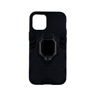 TopQ iPhone 12 Mini durable black with ring 53689 - Phone Cover