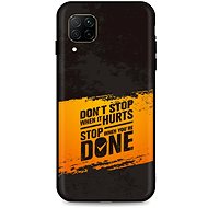 TopQ Huawei P40 Lite silicone Don´t Stop 54273 - Phone Cover