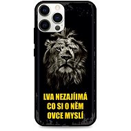 TopQ iPhone 12 Pro silicone Lion 54254 - Phone Cover