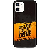 TopQ iPhone 12 mini silicone Don´t Stop 54243 - Phone Cover