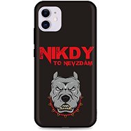 TopQ iPhone 11 silicone I'll never give up 54238 - Phone Cover