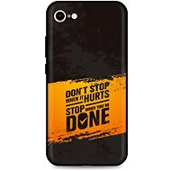 TopQ iPhone SE 2020 silicone Don´t Stop 54231 - Phone Cover