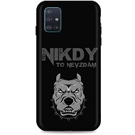 TopQ Samsung A71 silicone I'll never give up 54211 - Phone Cover