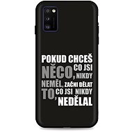 TopQ Samsung A41 silicone Moto 54196 - Phone Cover