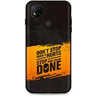 TopQ Xiaomi Redmi 9C silicone Don´t Stop 54180 - Phone Cover