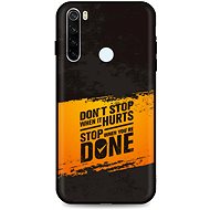 TopQ Xiaomi Redmi Note 8T silicone Don´t Stop 54168 - Phone Cover