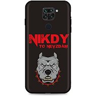 TopQ Xiaomi Redmi Note 9 silicone Never give up 54130 - Phone Cover