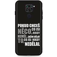 TopQ Xiaomi Redmi Note 9 silicone Moto 54127 - Phone Cover