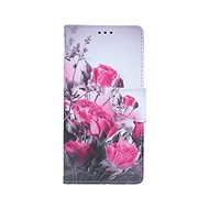 TopQ Xiaomi Redmi Note 9 Pro booklet Romantic rose 54600 - Phone Case