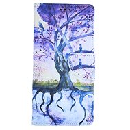 TopQ iPhone SE 2020 booklet Drawing of a tree 54691 - Phone Case