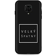 TopQ Xiaomi Redmi Note 9 Pro Silicone Big Bad 54578 - Phone Cover