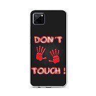 TopQ Realme C11 silicone Don't Touch Red 55056 - Phone Cover
