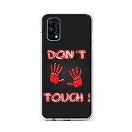 TopQ Realme 7 Pro Silicone Don't Touch Red 55050 - Phone Cover
