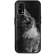 TopQ Realme 7 Pro Silicone Cute Cat 54986 - Phone Cover