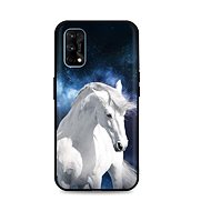 TopQ Realme 7 Pro Silicone White Horse 54984 - Phone Cover