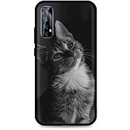 TopQ Realme 7 silicone Cute Cat 54966 - Phone Cover