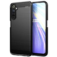 TopQ Realme 6s silicone black 54863 - Phone Cover
