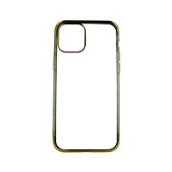 TopQ Frame iPhone 12 silicone gold 54795 - Phone Cover