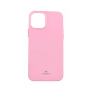Mercury iPhone 12 Silicone Light Pink 55386 - Phone Cover