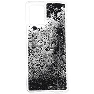 TopQ Samsung A42 silicone Liquid black 55362 - Phone Cover