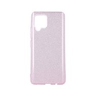 TopQ Samsung A42 glitter pink 55355 - Phone Cover