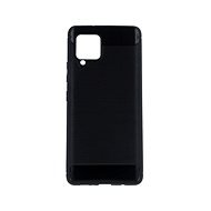 TopQ Samsung A42 silicone black 55351 - Phone Cover