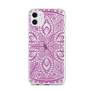 TopQ iPhone 12 silicone Violet Mandala 55304 - Phone Cover