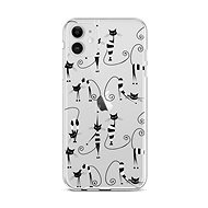 TopQ iPhone 12 silicone Cats 1 55297 - Phone Cover